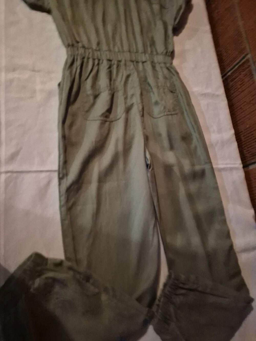 Green Jump Suit Size 7/8